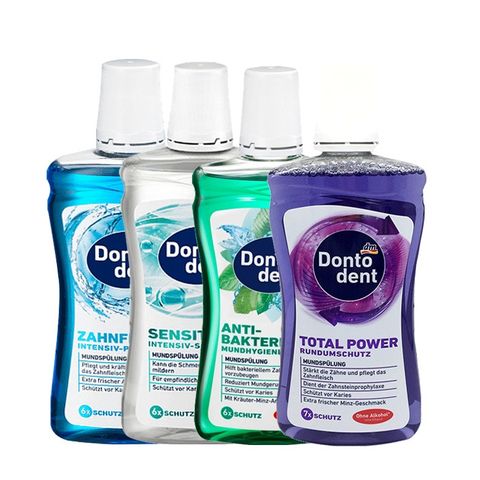 Nước súc miệng Dontodent  thơm miệng, diệt khuẩn Đức 500ml