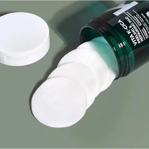 Toner Pad Vita K-Cica Peeling & Repairing Pad Pretty Skin Hàn Quốc 80 miếng