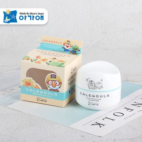 Kem dưỡng ẩm da mặt và Body trẻ em Pororo Calendula Hàn Quốc 50g
