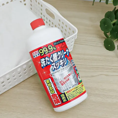 Nước tẩy vệ sinh lồng máy giặt Rocket 99,9% của Nhật bản 550g