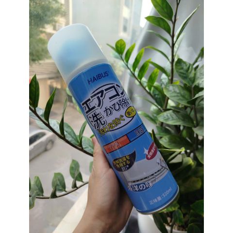 Chai xịt vệ sinh máy lạnh, máy điều hòa 520ml Nội Địa Nhật Bản, vệ sinh điều hòa, khử khuẩn