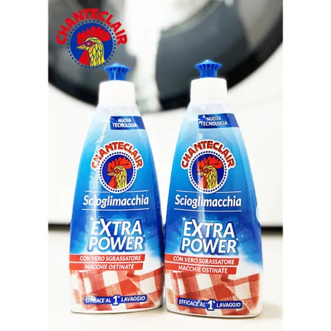 Nước tẩy quần áo trắng Chanteclair Extra Power Ý 375ml