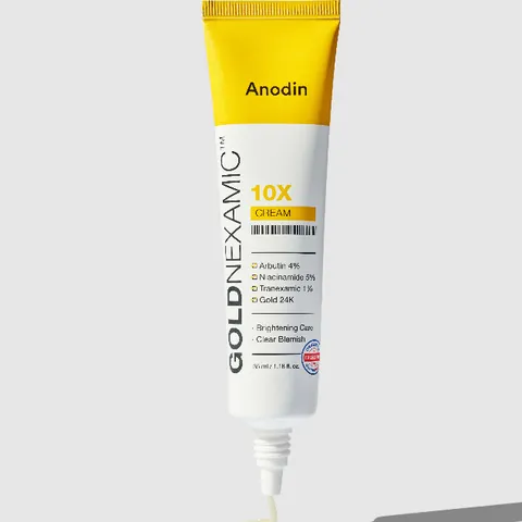Kem dưỡng sáng, mờ thâm nám đa tầng Goldnexamic 10X Anodin Hàn Quốc 35ml