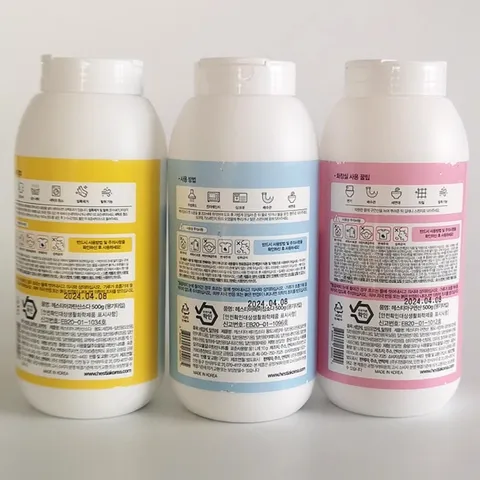 Bột làm sạch lồng máy giặt và tẩy cặn canxi nhà tắm Hestia Permium Hàn Quốc 500g