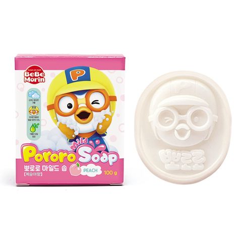 Xà bông tắm trẻ em Pororo hương trái cây Hàn Quốc 100g - Làm sạch, trắng sáng da trẻ em