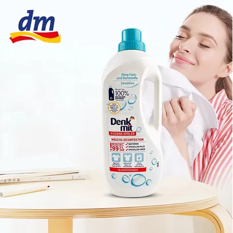 Nước xả khử trùng đồ giặt khử mùi, diệt khuẩn Denkmit nhập khẩu Đức 1.5l