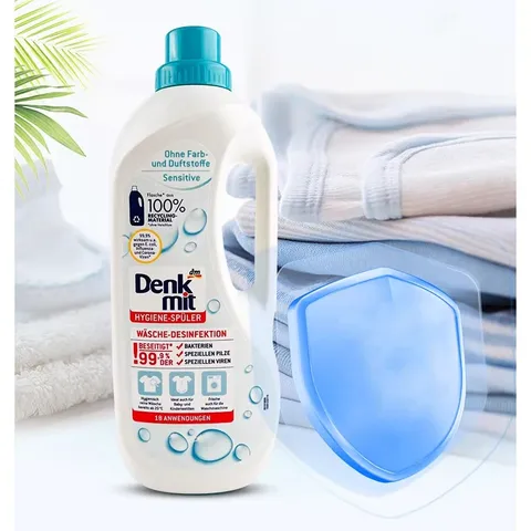 Nước xả khử trùng đồ giặt khử mùi, diệt khuẩn Denkmit nhập khẩu Đức 1.5l