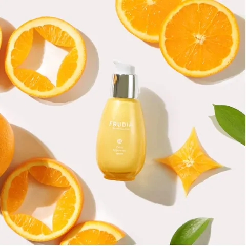 Serum dưỡng ẩm và làm sáng da chiết xuất Cam Quýt Frudia Citrus Brightening Hàn Quốc 50g