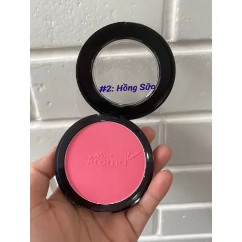 Phấn má hồng dạng nén Mira Aroma Smoothing Blusher Hàn Quốc 14g