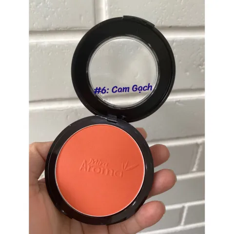 Phấn má hồng dạng nén Mira Aroma Smoothing Blusher Hàn Quốc 14g