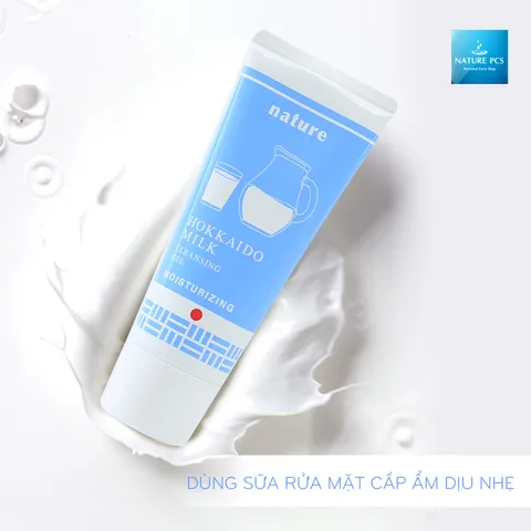 Sữa rửa mặt ngừa mụn, se khít lỗ chân lông Naris Wasabi Extract Facial Wash 100g