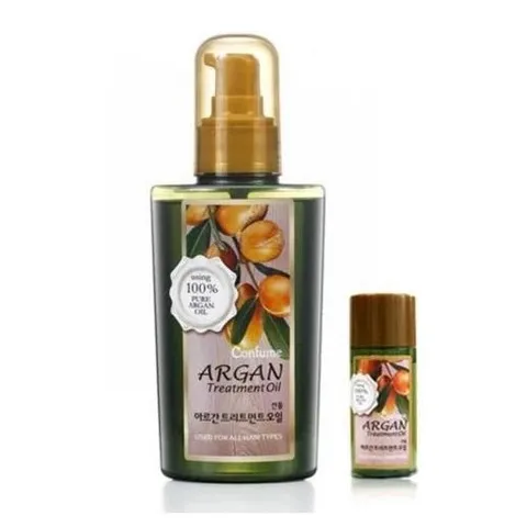 Tinh dầu dưỡng tóc thảo dược Argan Confume Argan Treatment Oil 120ml tặng kèm thêm 25ml chai nhỏ