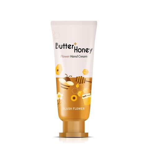 Kem tay Butter Honey Hands Cream nuôi dưỡng khắc phục làn da khô, thô ráp Hàn Quốc 60g