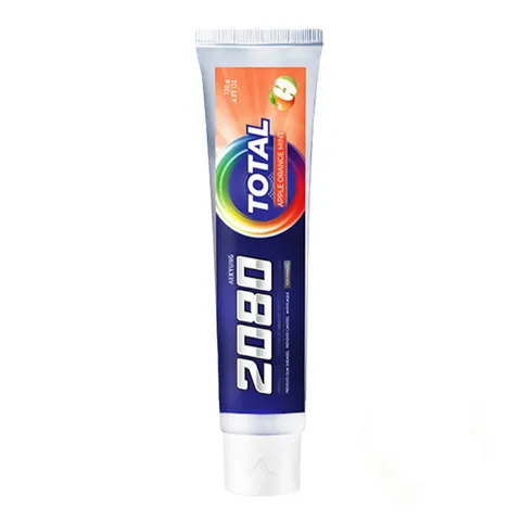 Kem đánh răng bạc hà và táo 2080 Total Double Hàn Quốc giảm hôi miệng, chống viêm nướu 120g