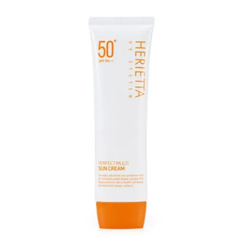 Kem chống nắng thảo dược, kem lót đa năng Welcos Herietta UV System Perfect Multi Sun Cream