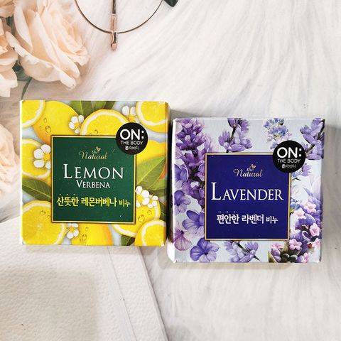 Xà bông tắm hương hoa trái cây On: The Body 90gr Hàn Quốc