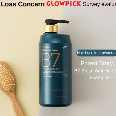 Dầu gội xả Biotin B7 Welcos Forest Hair Loss Shampoo sạch gàu, giảm ngứa Hàn Quốc