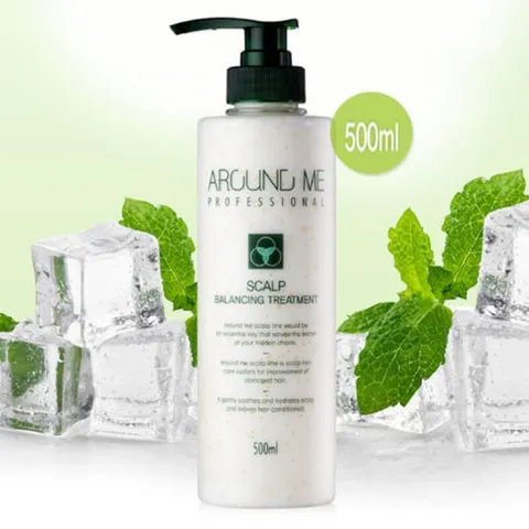 Dầu gội/xả cân bằng da đầu và phục hồi tóc Around Me Scalp Balancing Treatment Hàn Quốc 500ml