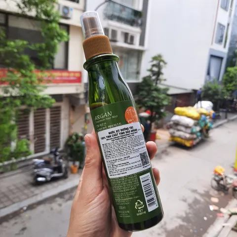 Xịt dưỡng tóc Argan dưỡng mềm tóc Confume Argan Treatment Hair Mist Hàn Quốc 200ml
