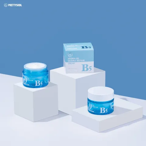 Kem dưỡng trắng da B5 Pretty Skin phục hồi và dưỡng sáng Hydra Derma Repair Cream 52ml