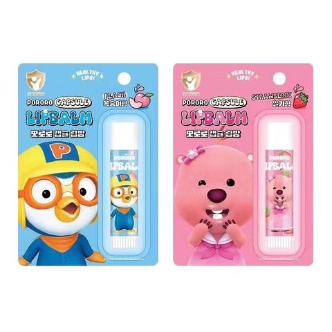 Son dưỡng trẻ em chống nứt nẻ môi Pororo Lipbalm Hàn Quốc 4.2g