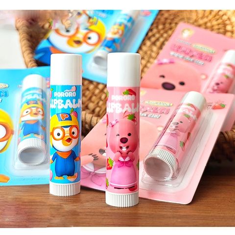 Son dưỡng trẻ em chống nứt nẻ môi Pororo Lipbalm Hàn Quốc 4.2g