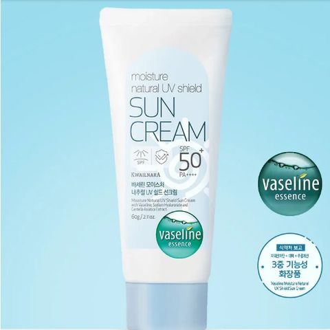 Kem chống nắng rau má, kiềm dầu, nâng tông nhẹ Kwailnar Sun Cream Hàn Quốc 60gr