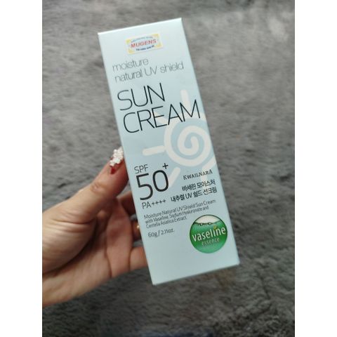 Kem chống nắng rau má, kiềm dầu, nâng tông nhẹ Kwailnar Sun Cream Hàn Quốc 60gr