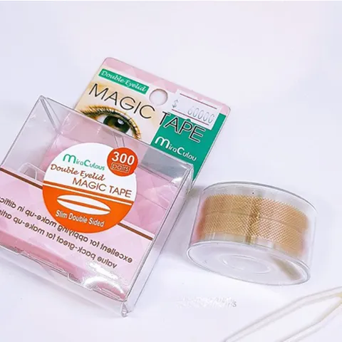 Miếng dán kích mi trong suốt mềm mại MiraCulous Magic Tape Hàn Quốc 300 miếng