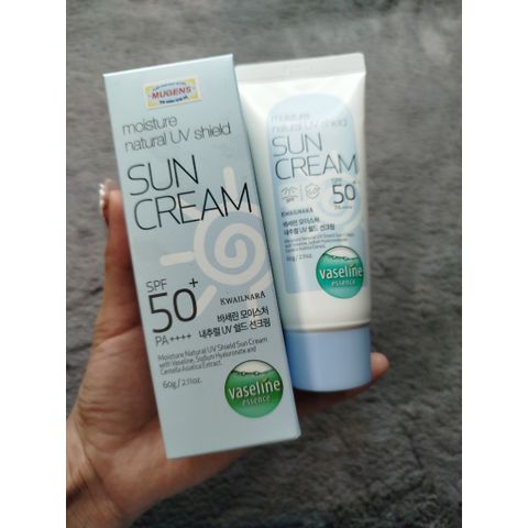 Kem chống nắng rau má, kiềm dầu, nâng tông nhẹ Kwailnar Sun Cream Hàn Quốc 60gr
