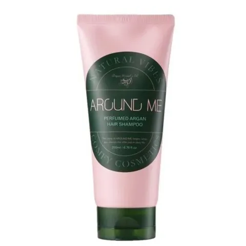 Dầu gội xả thảo dược Argan Around Me Shampoo phục hồi tóc khô xơ, gãy rụng, kích thích mọc tóc 500ml