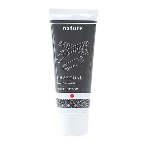 Sữa rửa mặt se khít lỗ chân lông than hoạt tính Naris Charcoal Nature Nhật Bản 100gr