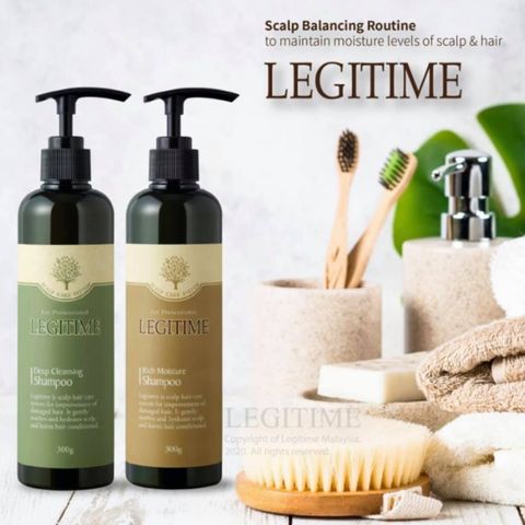 Dầu gội sạch gàu hết ngứa Mugens Legitime Deep Shampoo Hàn Quốc 300g