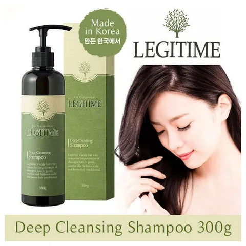 Dầu gội sạch gàu hết ngứa Mugens Legitime Deep Shampoo Hàn Quốc 300g