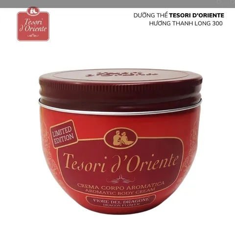 Kem dưỡng thể hương nước hoa Thanh Long Tesori d'Oriente Italy 300gr