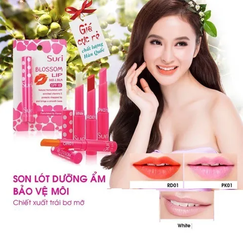 Son dưỡng môi tinh chất Bơ mỡ Suri Blossom Lip Hàn Quốc 1.8g