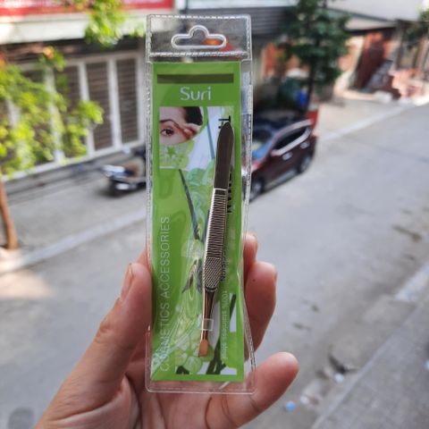 Nhíp nhổ tỉa đa năng lông mày Suri thép không rỉ