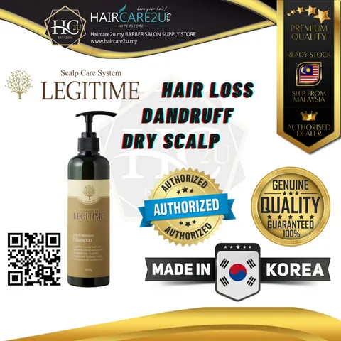 Dầu gội thảo dược ngăn rụng tóc, kích thích mọc tóc Legitime Deep Shampoo Hàn Quốc 300g