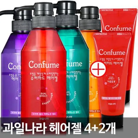 Gel vuốt tóc giữ nếp xoăn - tạo kiểu tóc bồng bềnh không bết dính Confume Hàn Quốc 400g