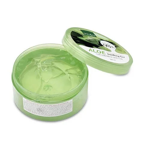 Gel dưỡng da lô hội Welcos Aloe Natura Moisture Real Smoothing tái tại và dưỡng mềm da Hàn Quốc 500g