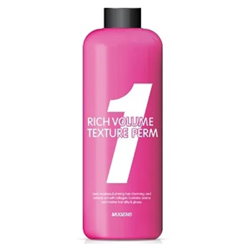 Thuốc Uốn Tóc Thảo Dược Đa Năng Mugens Rich Volume 500ml (Dành cho tóc khoẻ và tóc thường)