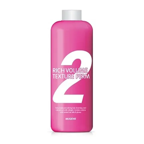 Thuốc Uốn Tóc Thảo Dược Đa Năng Mugens Rich Volume 500ml (Dành cho tóc khoẻ và tóc thường)