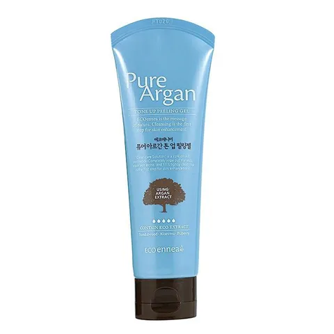 Gel tẩy da chết dành cho da mặt Welcos Pure Tone Up không gây khô ráp da Hàn Quốc 120gr