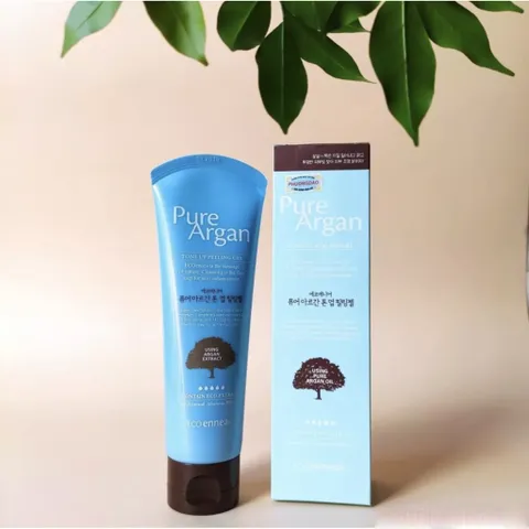 Gel tẩy da chết dành cho da mặt Welcos Pure Tone Up không gây khô ráp da Hàn Quốc 120gr