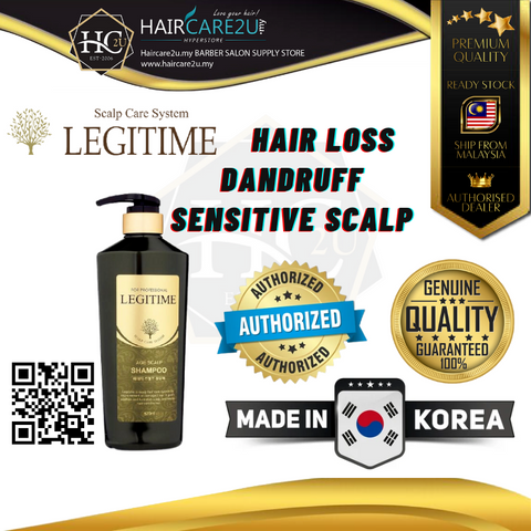 Dâu gội chuyên biệt kích thích mọc tóc nhanh, giảm gàu ngứa Legitime Age Scalp Shampoo 520g