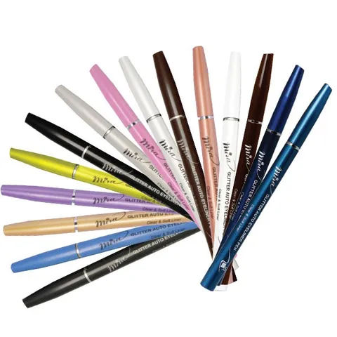 Chì kẻ mí kim tuyến Mira Glitter Auto Eyeliner Pen Hàn Quốc - Hàng chính hãng