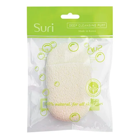 Bông tẩy tế bào chết loại sạch bụi bẩn Suri Deep Cleansing Puff Hàn Quốc
