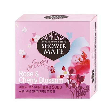 Xà bông tắm Shower Mate chứa nhiều vitamin, nuỗi dưỡng làn da Olive & Green Tea Hàn Quốc 100g