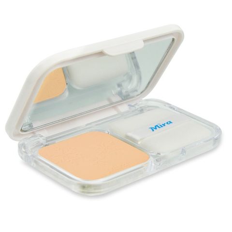 Phấn phủ trang điểm Mira cực mịn, kiềm dầu cực tốt, làm đều màu da Long Lasting UV Two Way Cake 12g