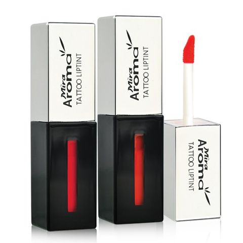 Son xăm siêu lì siêu mịn không trôi Aroma Tattoo Liptint Hàn Quốc 6ml - Hàng chính hãng
